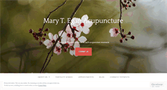 Desktop Screenshot of maryeganacupuncture.com